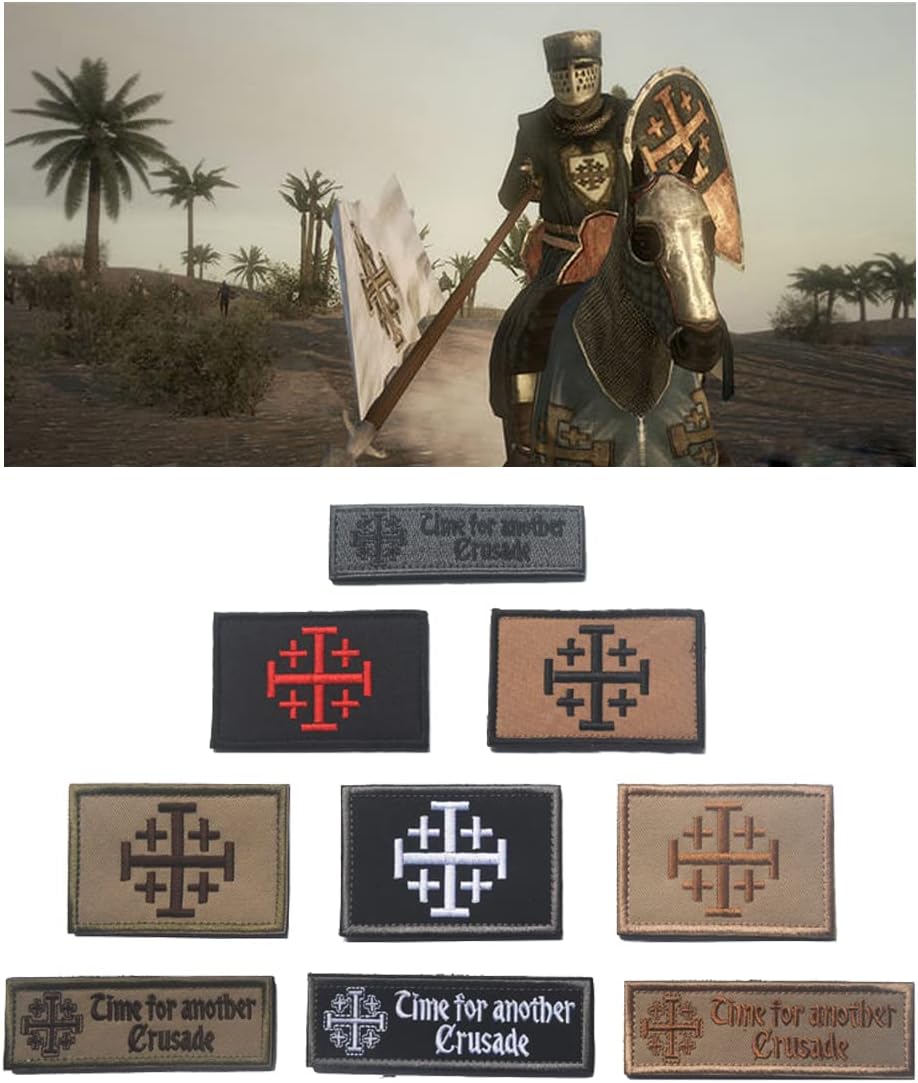 Two pieces of AliPlus tactical patches with loop tape