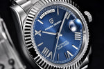 Lacz Denton Pagani Design DD36 automatic watch side crown detail