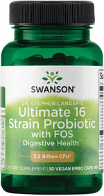 Swanson Dr. Langer's 16-Strain Probiotic with Prebiotic FOS for Gut Health - Image 8