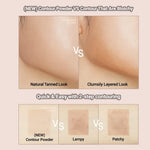 Etude velvety smooth contour palette open showing both shades