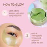 Imported Pixi eye patch duo packaging details and ingredient information.