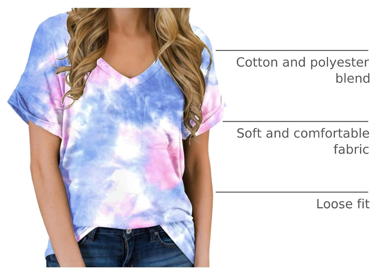 MIHOLL everyday wear t-shirt featuring rolled short sleeves