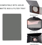 Close-up of multi-coated optical glass surface on Foeasy filter