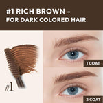 Etude House eyebrow tint bottle with detailed ingredient information.