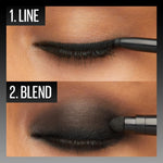 Maybelline New York long wear eye pencil cap removed display