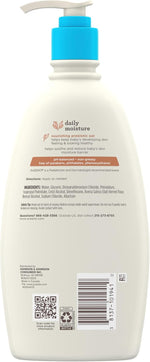 Aveeno baby fragrance free lotion packaging angle