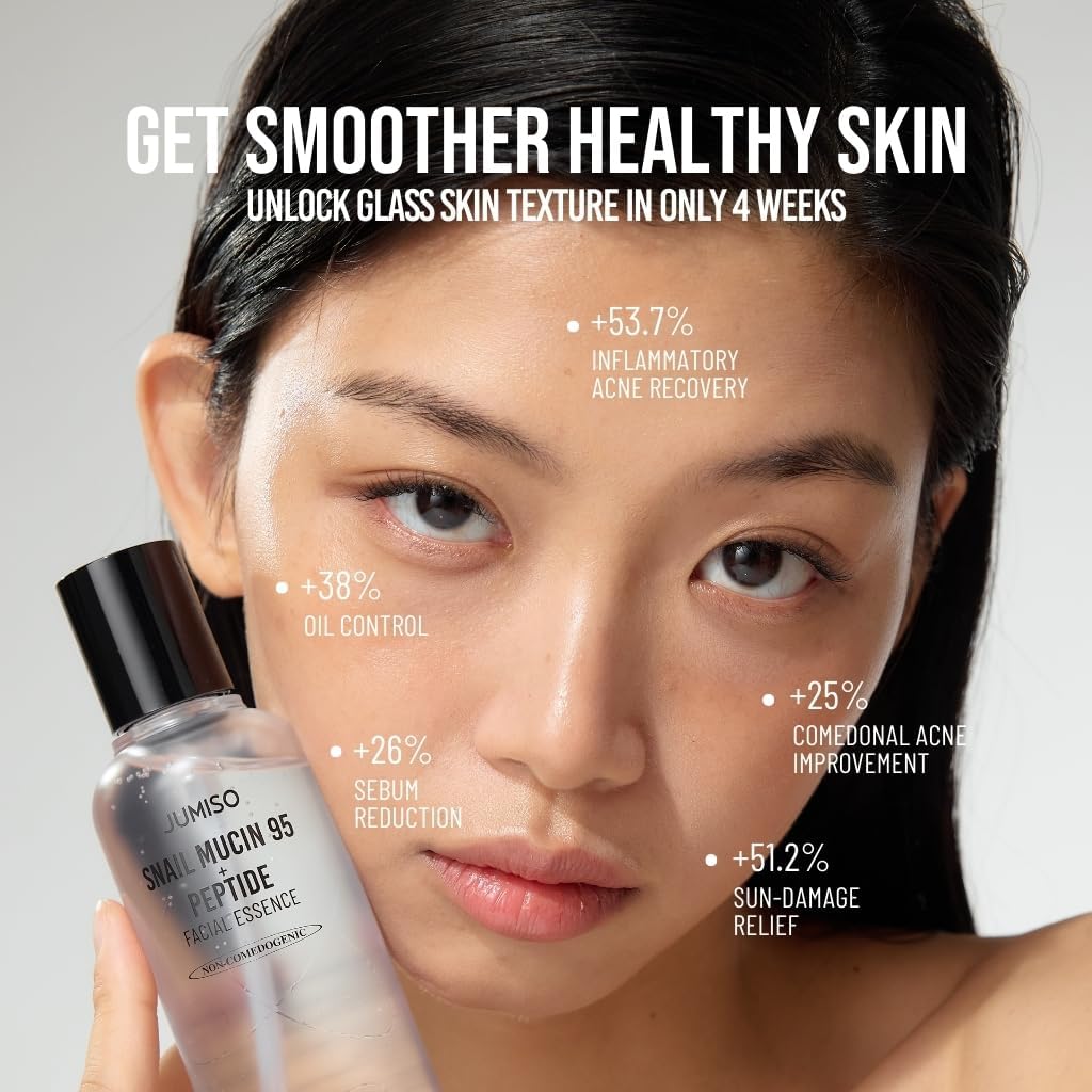 Pump mechanism detail of Jumiso Snail Mucin 95 Plus Peptide Essence