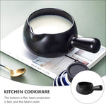 Yarnow ceramic melting pot top angle view