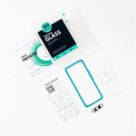 Side profile view of ultra thin tempered glass