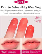 Korean beauty lip stain hydrating gloss product shot with a clean background.
