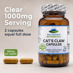Pure Mountain Botanicals Cat's Claw Capsules - 1000mg Peruvian Bark - Image 4