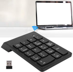 Pomya wireless numeric keypad angled view