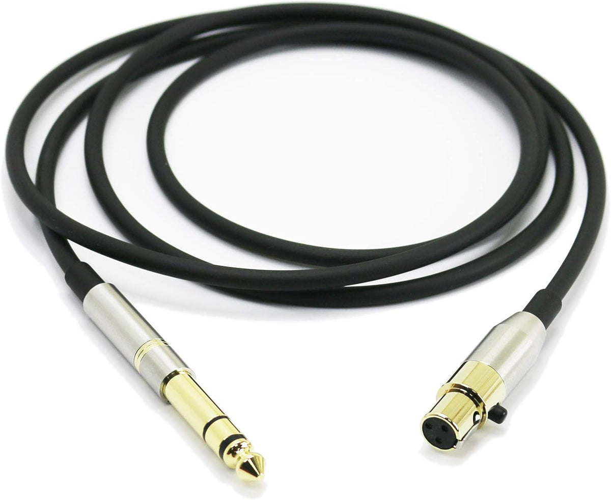 NewFantasia headphone cable mini XLR connector detail