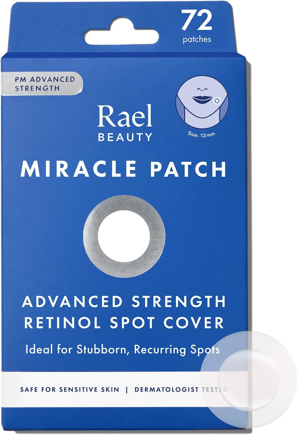 Rael Pimple Patches - Miracle Overnight Spot Cover, Thicker & Extra Adhesion, Hydrocolloid Acne Pimple Patch for Face, Zits & Blemishes, Korean Skin Care, 3 Sizes (104 Count) - Image 15