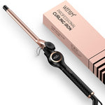 Small Curling Iron 3/8 Inch Barrel, Tiny Curling Wand for Short Hair, 9mm Thin Curling Iron Ceramic Tourmaline, Double Voltage(100-240V) - Image 14