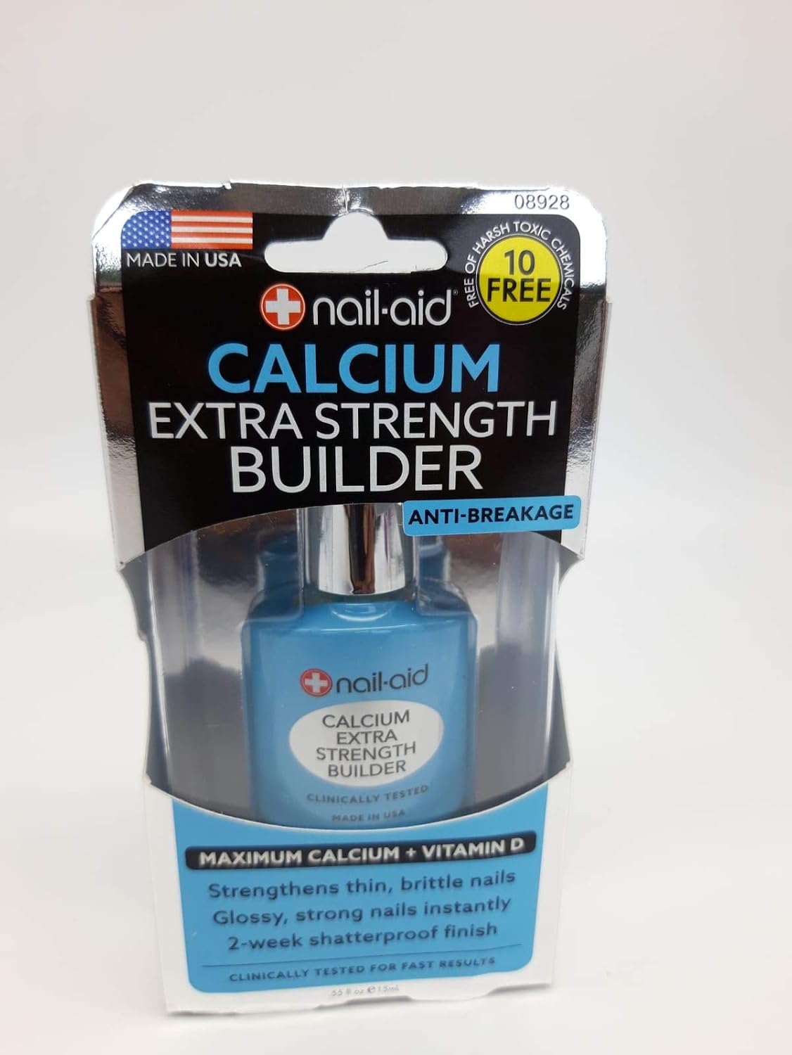 Nail-Aid calcium extra strength builder front view bottle