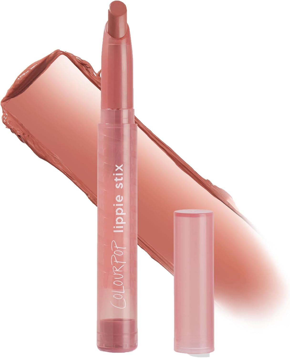 ColourPop Lippie Stix - Long-Lasting Matte Lipstick Formulated with Vitamin E & Shea Butter for All Day Moisture - Richly Pigmented Pink Nude Lipstick - Paraben and Sulfate Free - Oh Snap (0.4 oz) - Image 1