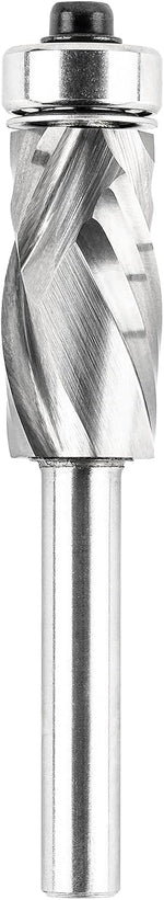 SpeTool Trim Router Bit with Top&Bottom Bearing 1/4 Shank 1/2 Cutting Dia | Carbide Compression Flush Router Bit, Pattern Template Flush Cut Router Bit for Woodworking Trimming - Image 13