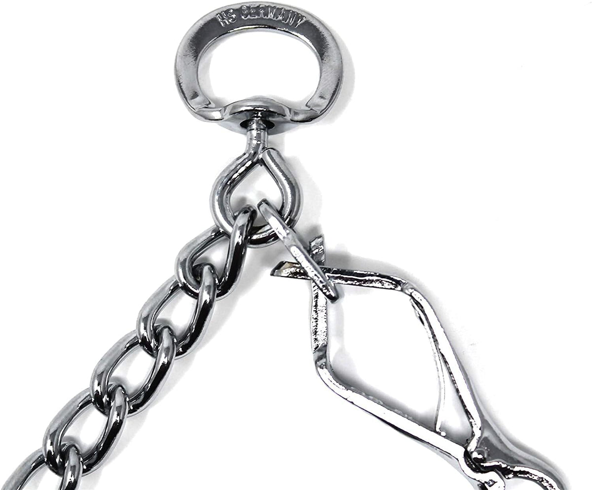 Authentic Herm Sprenger canine behavior tool showing the modular link system for custom sizing