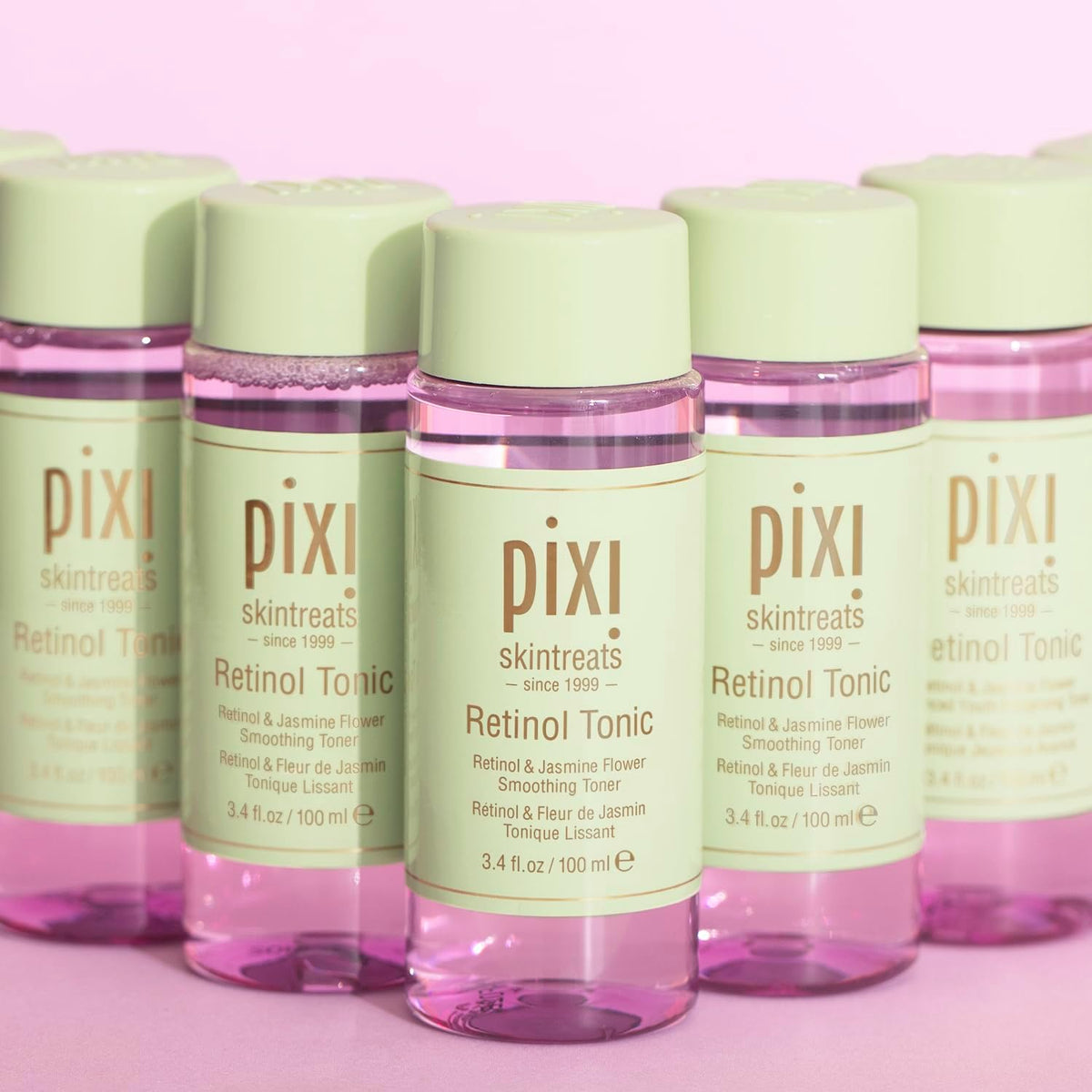 Pixi Retinol Tonic, Smoothing & Firming Facial Toner | Oil Control | Enhanced with Peptides to Boost Collagen Production | Alcohol-Free Daily Rejuvenating Toner, 250 ml / 8.5 fl oz - Image 10