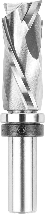 SpeTool Trim Router Bit with Top&Bottom Bearing 1/4 Shank 1/2 Cutting Dia | Carbide Compression Flush Router Bit, Pattern Template Flush Cut Router Bit for Woodworking Trimming - Image 14