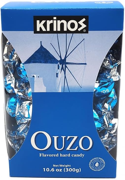 Krinos authentic USA imported confectionery gift box display