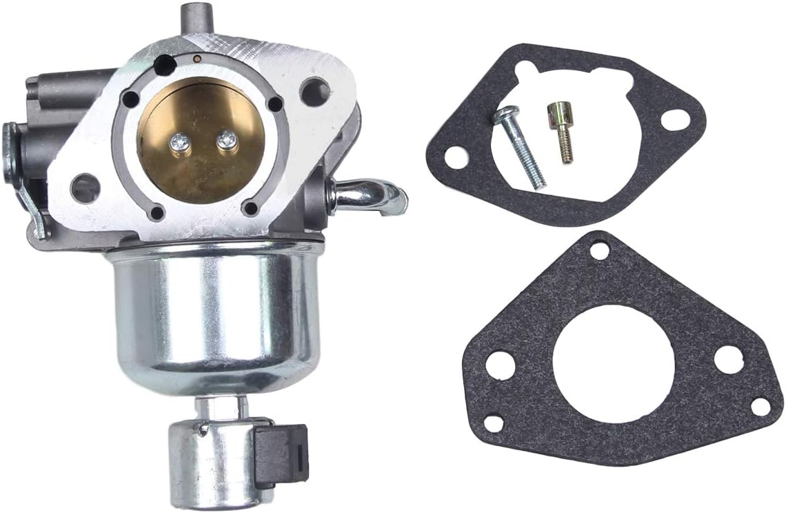 BH-Motor carburetor front view showing main body and throttle linkage.