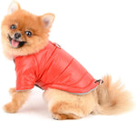 Paideful waterproof dog coat close up of fabric