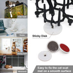Ley's cat deterrent mat cut to size for a potted plant