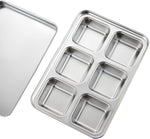 Vortihive stainless steel ice tray with secure lid