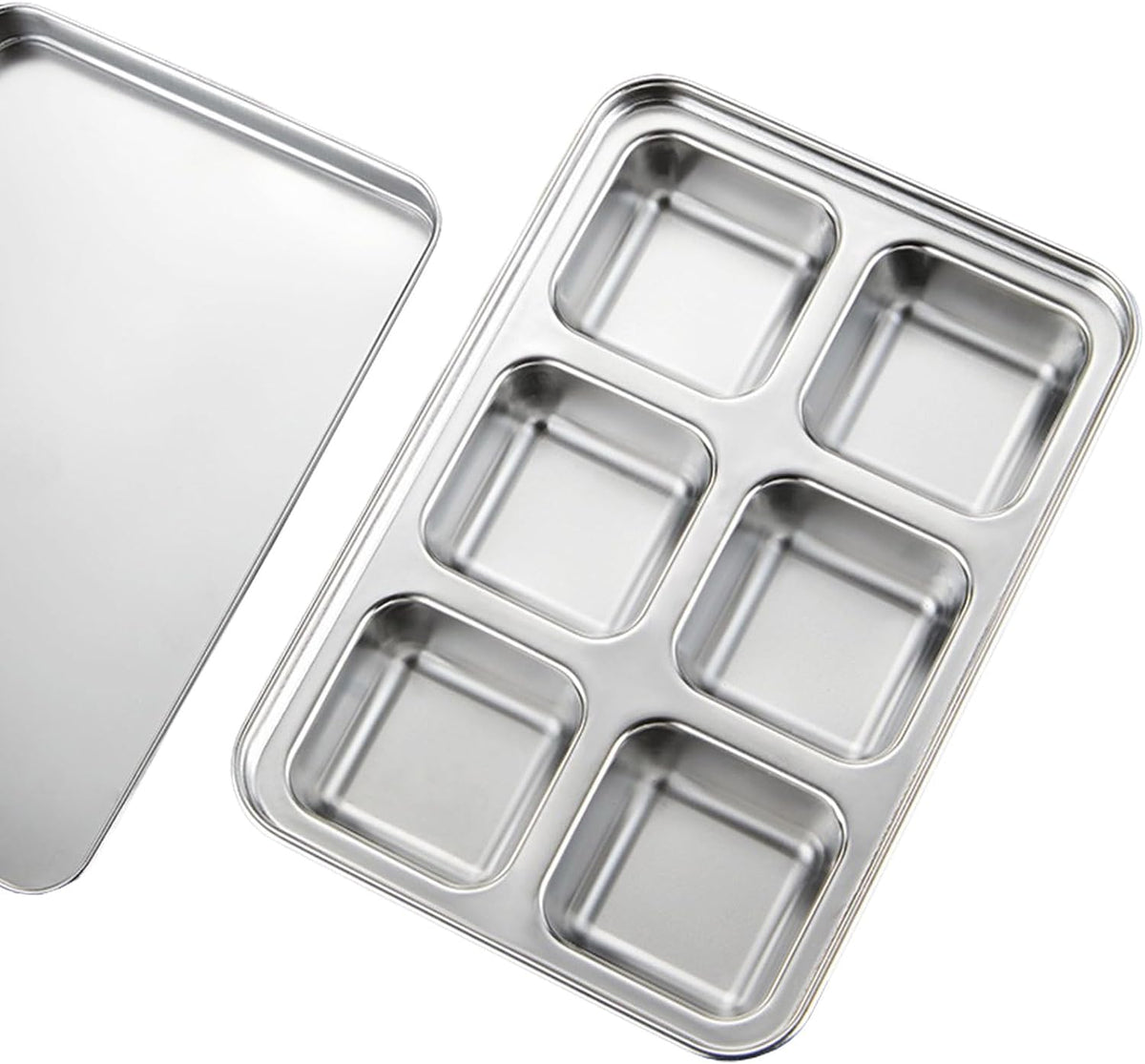 Vortihive stainless steel ice tray with secure lid