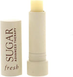Fresh Sugar Advanced Therapy Lip Treatment open cap showing translucent hydrating lip balm stick