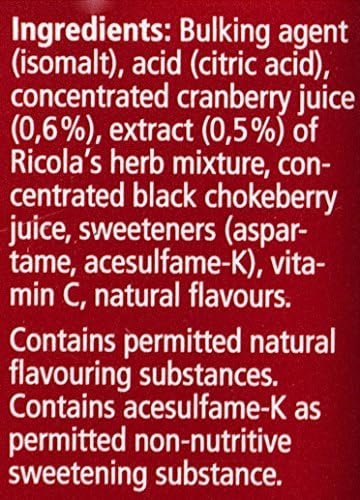 Ricola Swiss Herb Lozenges - Cranberry Sugar Free - Image 4