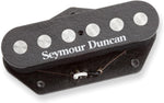Seymour Duncan Quarter Pound Tele bridge pickup front view black