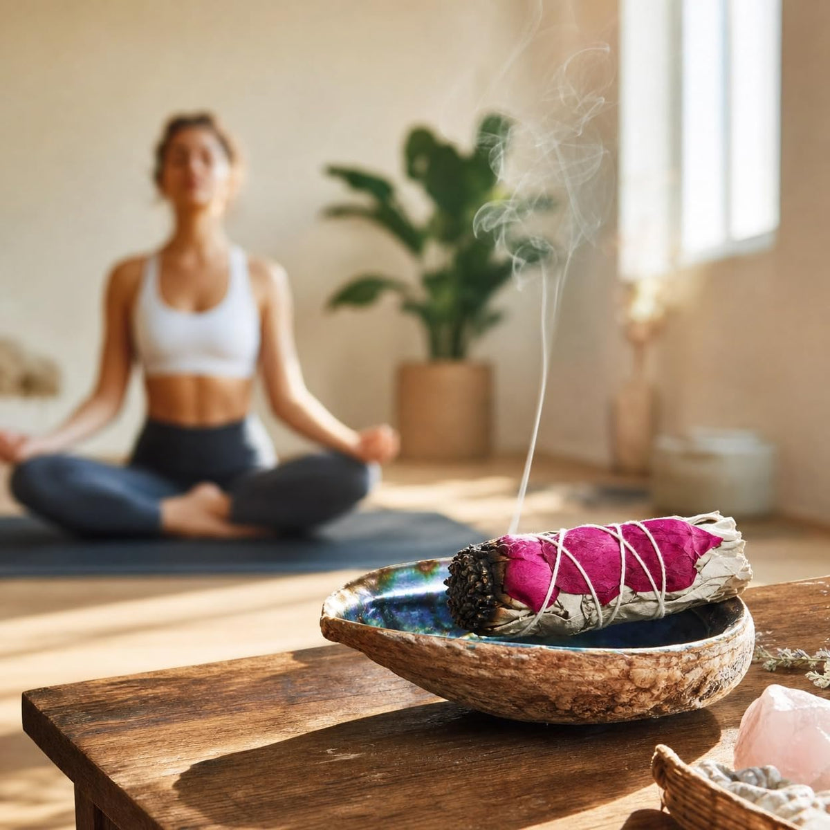 Tomoko black sage bundle for meditation