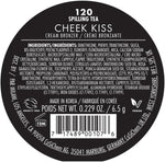 Back of Milani Cheek Kiss Cream Bronzer showing ingredient label