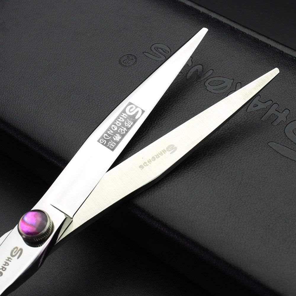 SHARONDS 7 inch salon shears ergonomic handle design