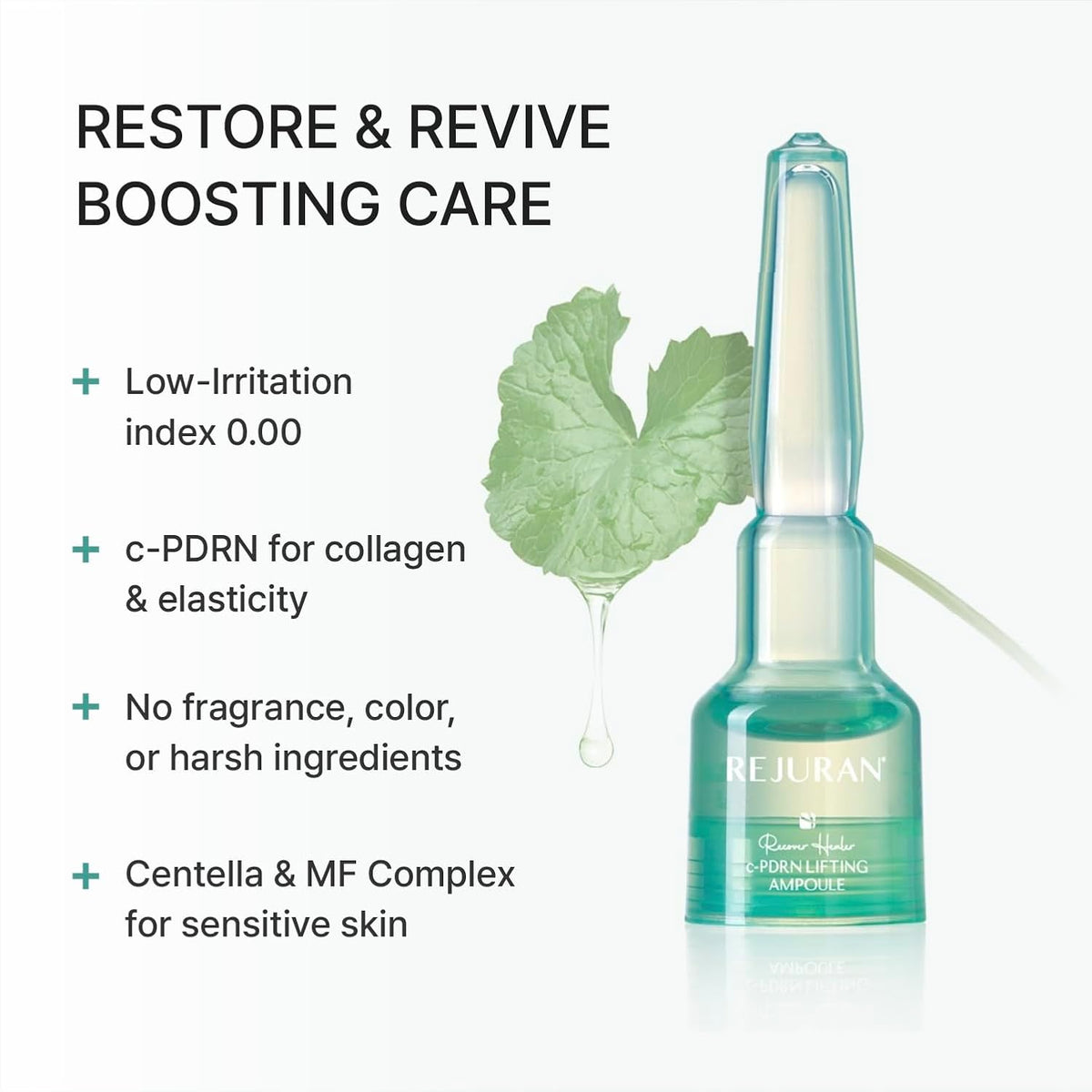 Detailed view of Rejuran c-PDRN collagen boost serum