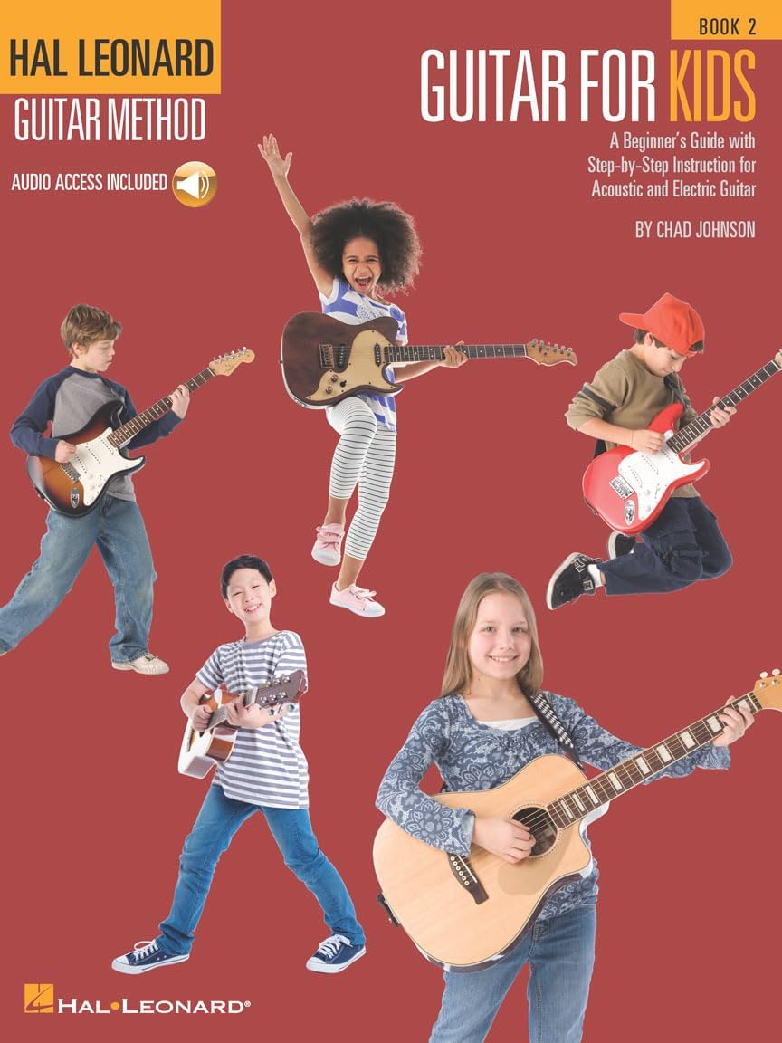 Guitar for Kids - Beginner Guitar Method and Songbook | Fun and Easy Lessons for Acoustic and Electric Guitar | Includes Chords, Strumming, and ... for Play-Along (Hal Leonard Guitar Method) - Image 1
