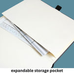 Ricco Bello journal featuring ribbon bookmark detail