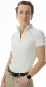 Equinavia Ingrid women's equestrian show shirt front view