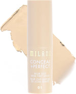 Milani Conceal + Perfect Blur Out Skin Tint Stick - Light to Medium Coverage Tinted Moisturizer Stick with Vitamin C & E - Soft Matte, Pore Blurring Natural Finish 12-Medium Olive - Image 14