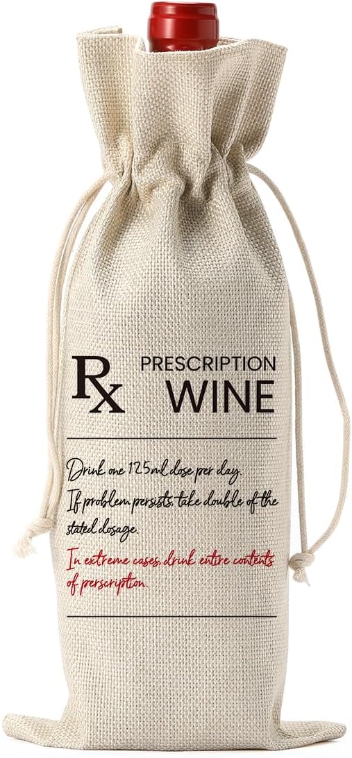 FBCCZEY nurse wine bag filled with survival kit items