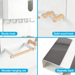 Advezo multi-functional storage rack holding mail and glasses