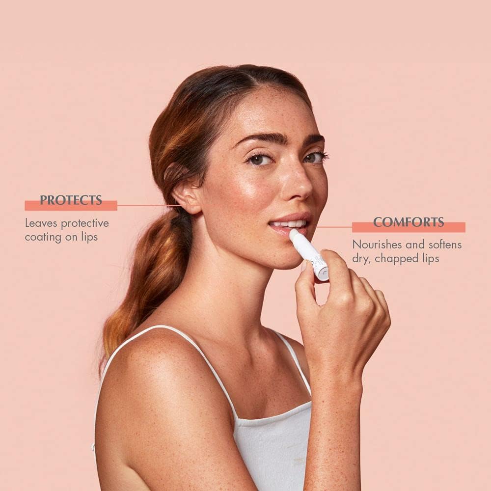 Avene lip balm stick packaging showing 0.1 ounce size