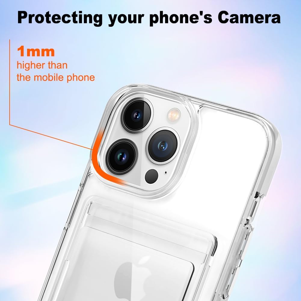 Gukalong protective phone cover rear card slot detail