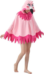 Morningfly one size fits all flamingo cloak packaging and tags