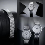 Niziruoup watch bracelet laid flat to highlight the 316L steel construction