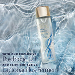 Estée Lauder Micro Essence barrier repair lotion bottle showing full product details