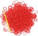 3000 Loom Rubber Bands Refill Kit 75S-Clips 5 Hooks Bracelet DIY Dark Green | Premium Rubber Band Bracelet Making Supplies for Kids DIY Crafting Gift - Image 14